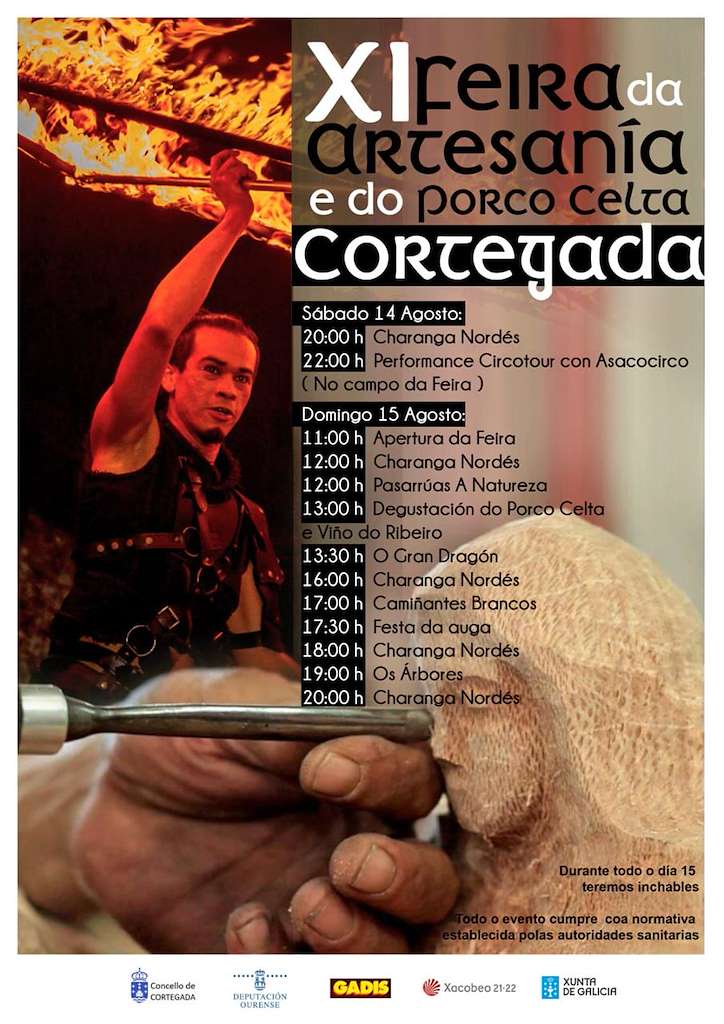 XIII Feira de Artesanía e do Porco Celta en Cortegada