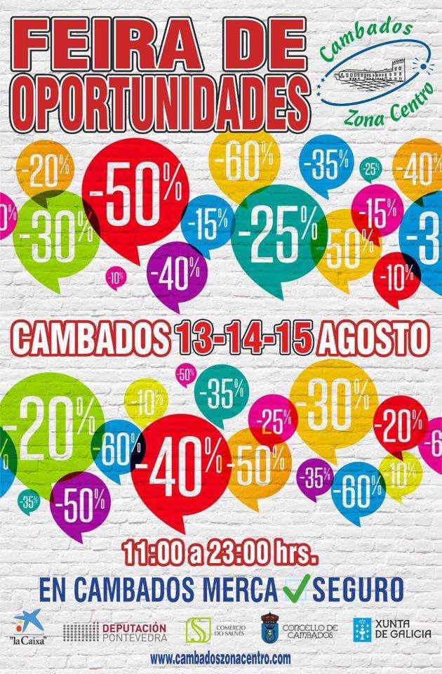 Feira de Oportunidades en Cambados
