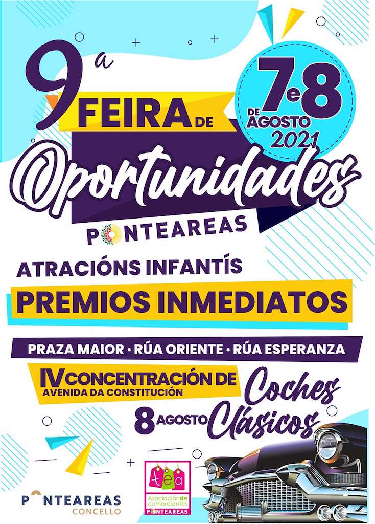 XI Feira de Oportunidades - V Concentración Vehículos Clásicos en Ponteareas