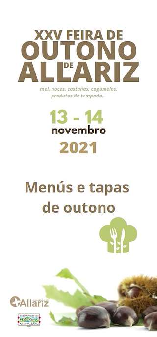 Fechas, información, programa, cartel, imágenes, mapa y ubicación de XXVII Feira de Outono  en  Allariz