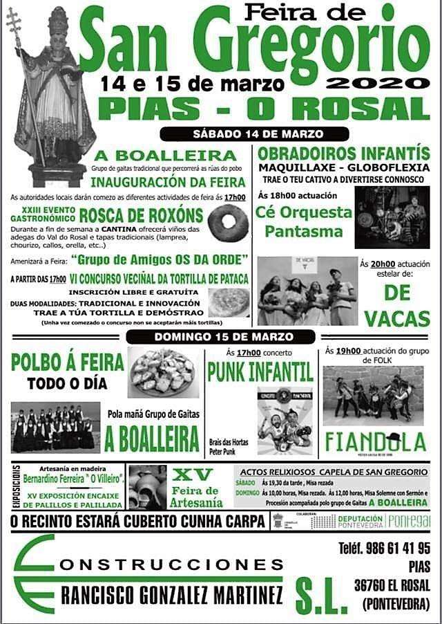 Feira de San Gregorio de Pias en O Rosal