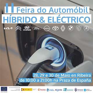 Fechas, información, programa, cartel, imágenes, mapa y ubicación de V Feira do Automóbil Híbrido & Eléctrico (2024)  en  Ribeira