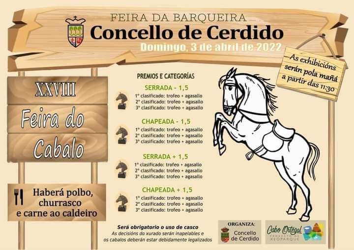 XXX Feira do Cabalo de A Barqueira en Cerdido