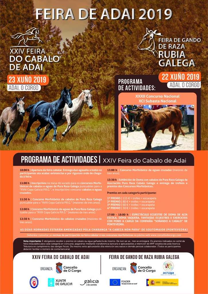 XXVII Feira do Cabalo de Adai (2024) en O Corgo