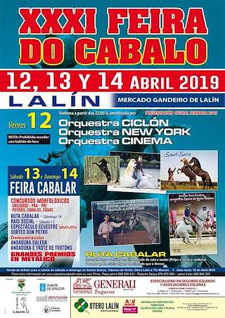 Fechas, información, programa, cartel, imágenes, mapa y ubicación de XXXIV Feira do Cabalo  en  Lalín