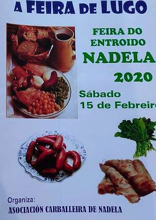 Fechas, información, programa, cartel, imágenes, mapa y ubicación de Feira do Entroido de Nadela  en  Lugo