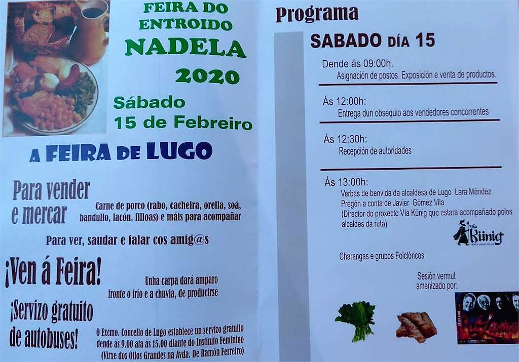 Feira do Entroido de Nadela en Lugo