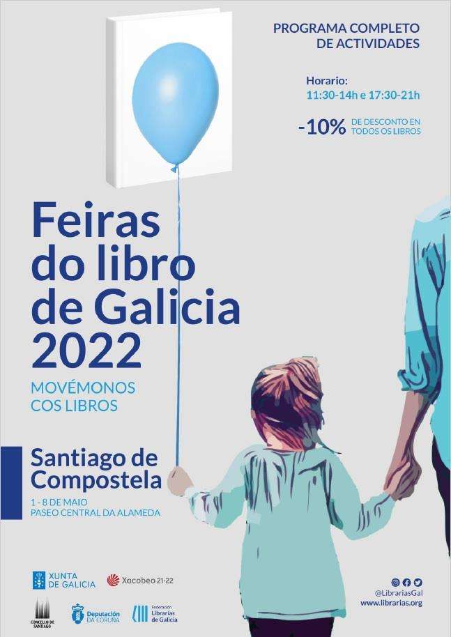 Feira do Libro en Santiago de Compostela