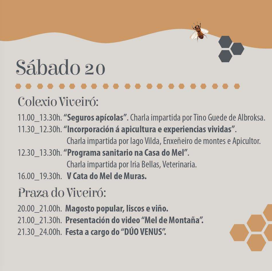 VIII Feira do Mel de Montaña en Muras
