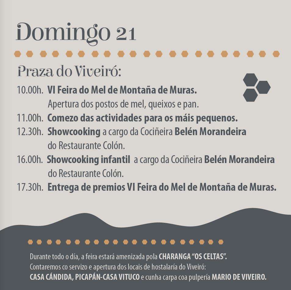 VIII Feira do Mel de Montaña en Muras