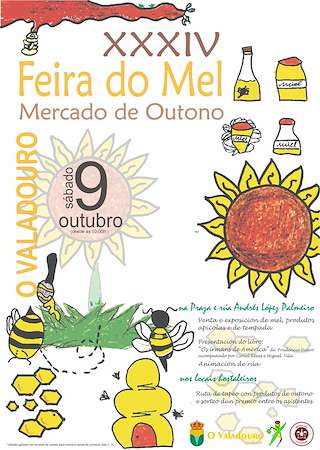 Fechas, información, programa, cartel, imágenes, mapa y ubicación de XXXVI Feira do Mel  en  O Valadouro