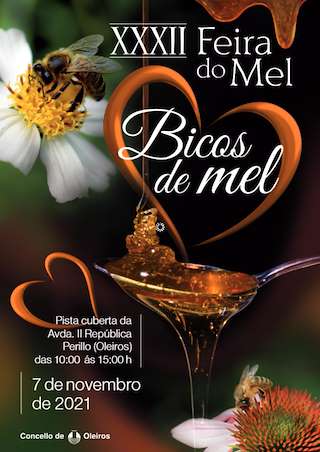 Fechas, información, programa, cartel, imágenes, mapa y ubicación de XXXIV Feira do Mel  en  Oleiros