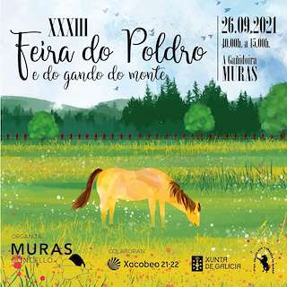 Fechas, información, programa, cartel, imágenes, mapa y ubicación de XXXV Feira do Poldro e do Gando do Monte   en  Muras