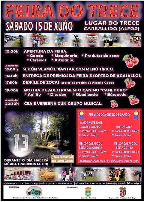 Feira do Trece de Carballido (2024) en Alfoz