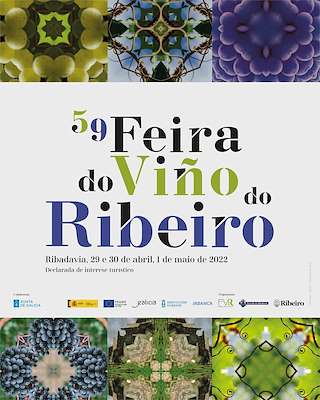 Fechas, información, programa, cartel, imágenes, mapa y ubicación de LXI Feira do Viño do Ribeiro  en  Ribadavia