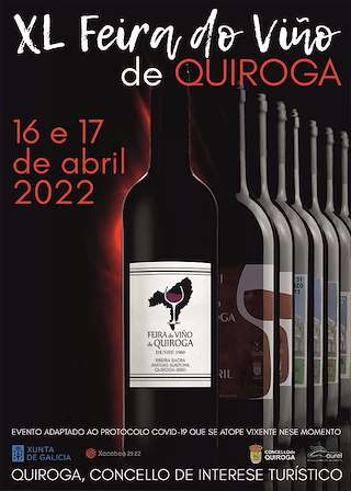 Fechas, información, programa, cartel, imágenes, mapa y ubicación de XLII Feira do Viño  en  Quiroga