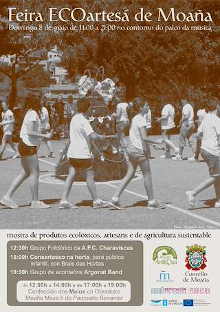 Fechas, información, programa, cartel, imágenes, mapa y ubicación de XVII Feira Ecoartesá  en  Moaña