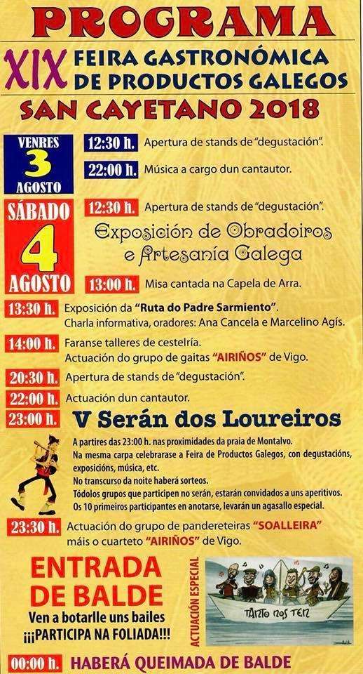 XXIII Feira Gastronómica de Productos Galegos (2024) en Sanxenxo
