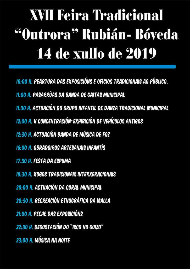 XIX Feira Tradicional Outrora (2024) en Bóveda