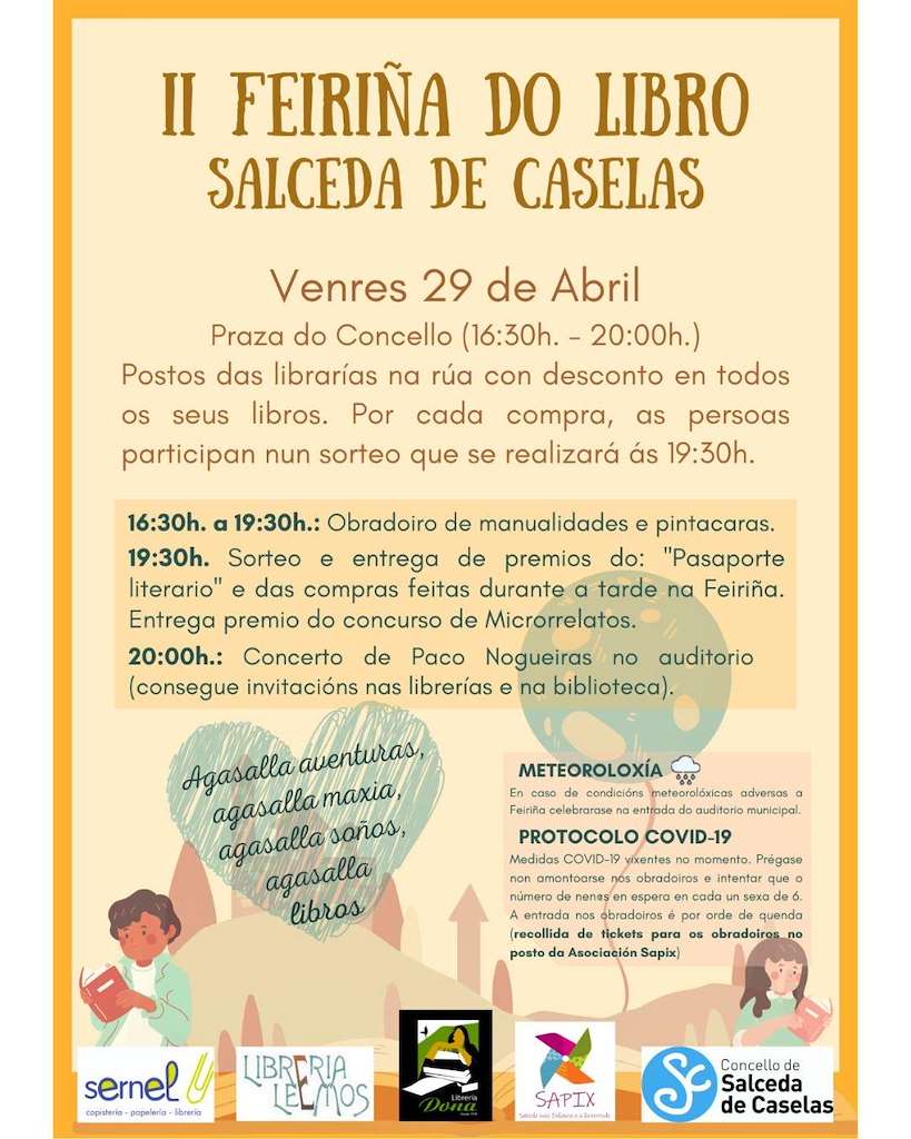 Feiriña do Libro en Salceda de Caselas
