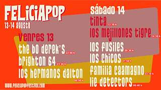 Fechas, información, programa, cartel, imágenes, mapa y ubicación de Felicia Pop  en  Fene
