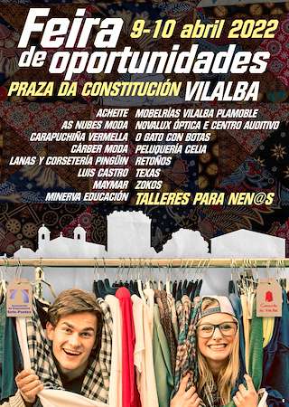 Fechas, información, programa, cartel, imágenes, mapa y ubicación de Feria de Oportunidades  en  Vilalba