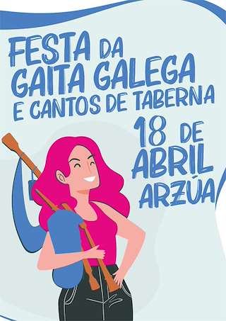 XI Festa da Gaita Galega e Cantos de Taberna en Arzúa