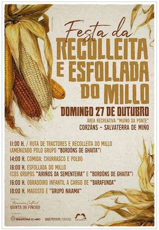 Festa da Recolleita e Esfolla do Millo de Corzáns en Salvaterra do Miño