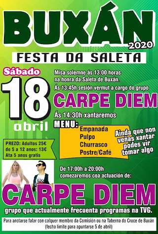 Festa da Saleta de Buxán  en Val do Dubra