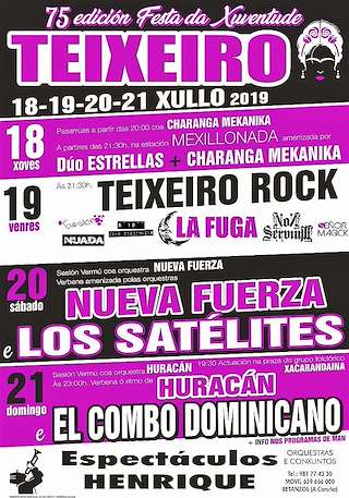 Festa da Xuventude de Teixeiro (2024) en Curtis