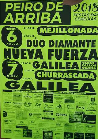 Festa das Cereixas de Peiro de Arriba (2024) en Culleredo
