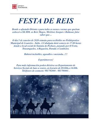 Cabalgata de Reis (2025) en Oza Cesuras