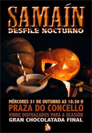 Festa de Samaín  en Illa de Arousa
