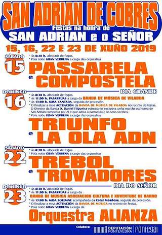 Festa de San Adrián de Cobres (2024) en Vilaboa