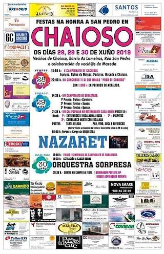 Festa de San Pedro de Chaioso (2024) en Maceda