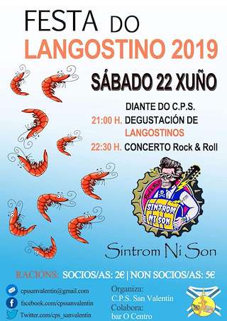 Festa do Langostino en Fene