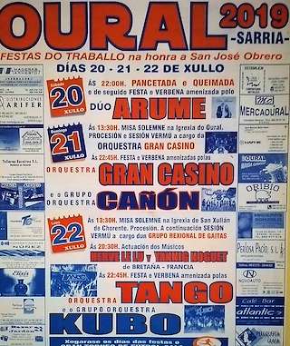 Festa do Traballo - San Xosé Obreiro de Oural en Sarria