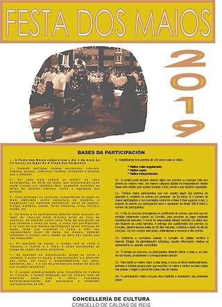 Festa dos Maios (2025) en Caldas de Reis
