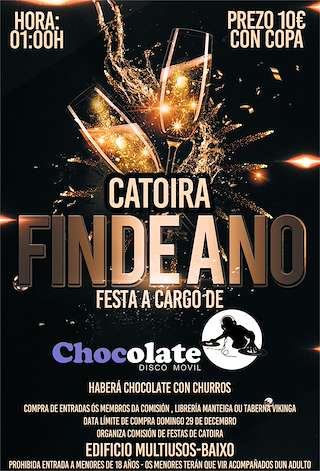 Festa Fin de Ano en Catoira
