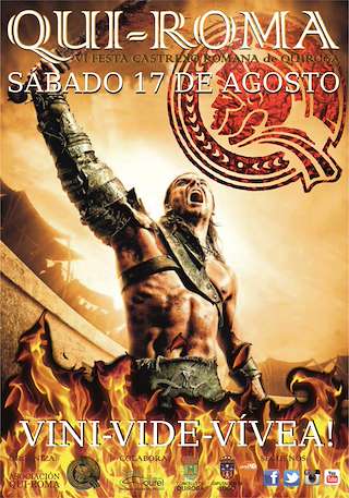 Fechas, información, programa, cartel, imágenes, mapa y ubicación de VIII Festa Castrexo Romana - Qui-Roma  en  Quiroga