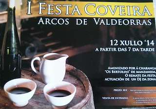 Fechas, información, programa, cartel, imágenes, mapa y ubicación de VIII Festa Coveira (2024)  en  Vilamartín de Valdeorras