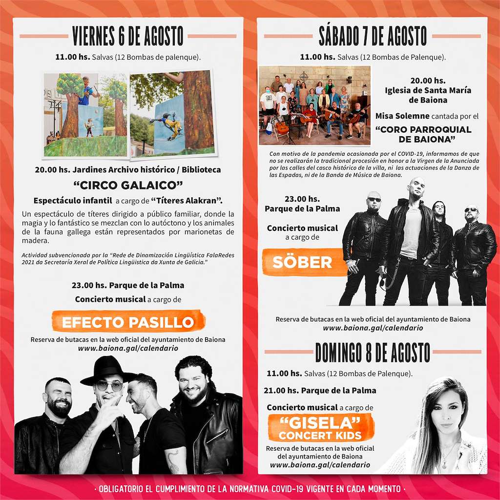 Festa da Anunciada en Baiona