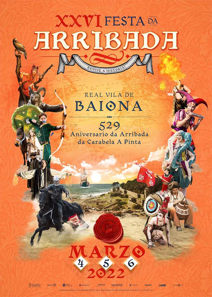Festa da Arribada da Carabela Pinta en Baiona