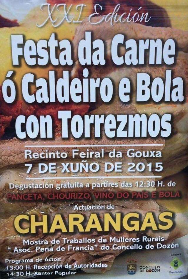 XXVIII Festa da Carne ó Caldeiro e Bola con Torreznos en Dozón