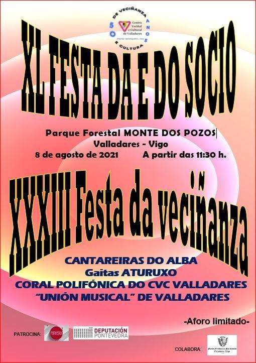 XLI Festa da e do Socio – XXXV Festa da Veciñanza de Valladares en Vigo
