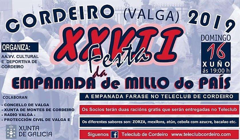 XXVIII Festa da Empanada de Millo de Cordeiro (2024) en Valga
