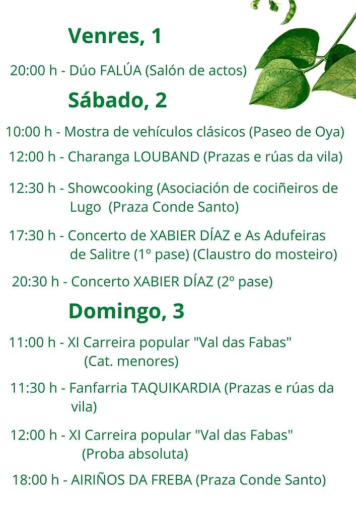 XXXI Festa da Faba en Lourenzá