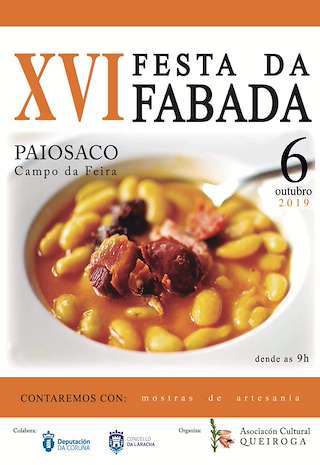 Fechas, información, programa, cartel, imágenes, mapa y ubicación de XVIII Festa da Fabada de Paiosaco  en  Laracha