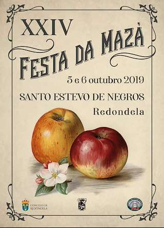 Fechas, información, programa, cartel, imágenes, mapa y ubicación de XXVI Festa da Mazá  en  Redondela