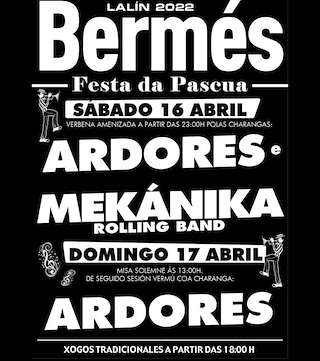Fechas, información, programa, cartel, imágenes, mapa y ubicación de Festa da Pascua de Bermés  en  Lalín